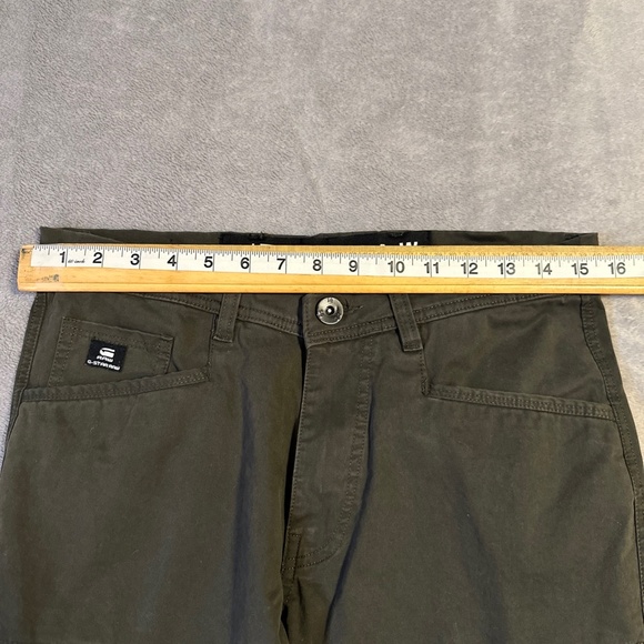 G-Star Raw Cargo 3D Pants Size 30 Button Pocket Dark Green Gorp Gorpcore Utility - Picture 4 of 8